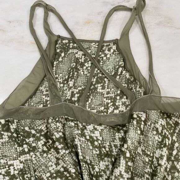 Free People NWOT Python print bodysuit - Picture 4 of 6